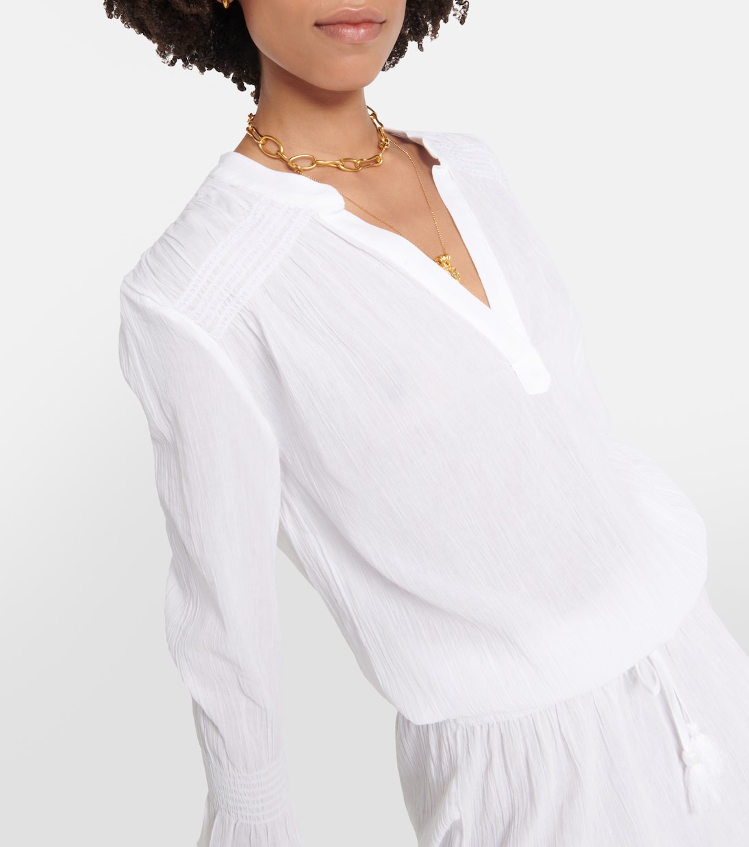 Tunique Antibes en coton | Heidi Klein