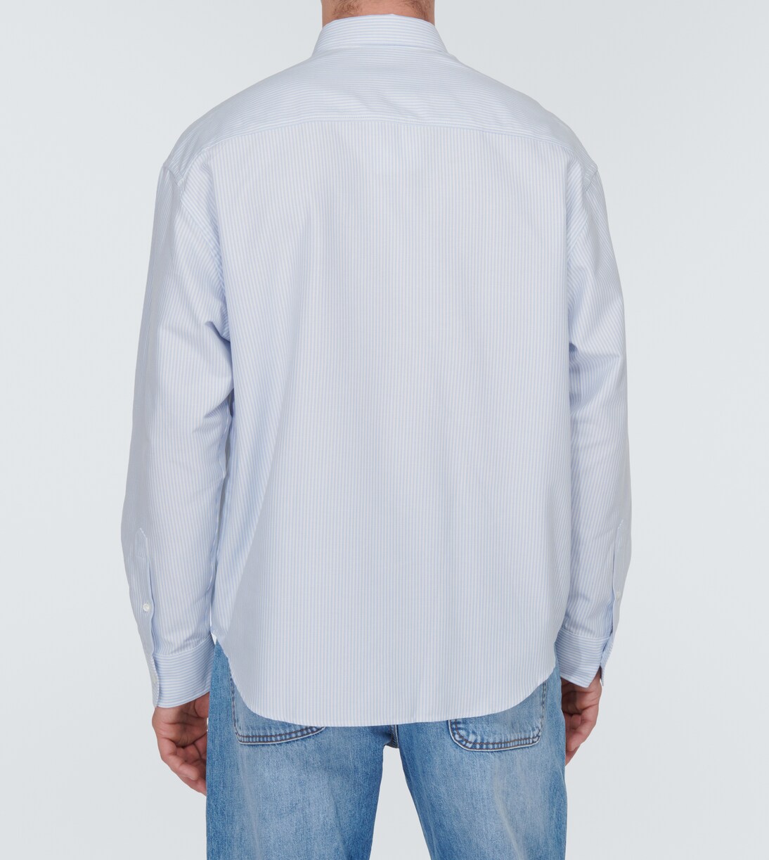 Ami De Cœur striped cotton poplin shirt | Ami Paris