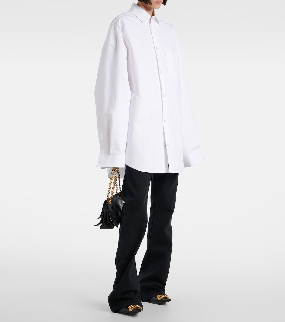 Jean bootcut à taille mi-haute | Balenciaga