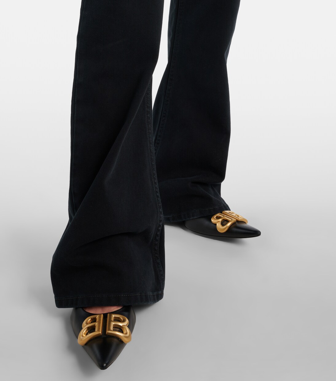 Jean bootcut à taille mi-haute | Balenciaga