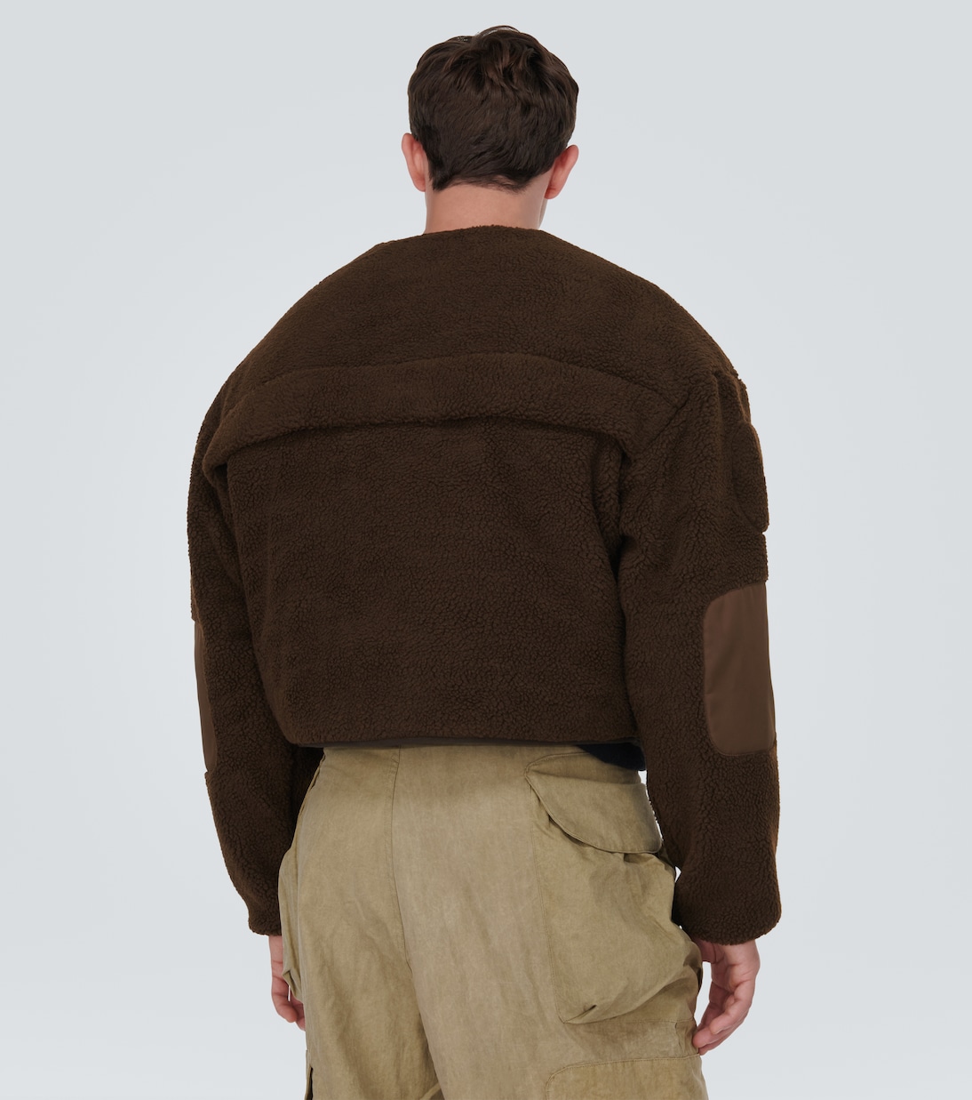 Cropped fleece jacket | Entire Studios