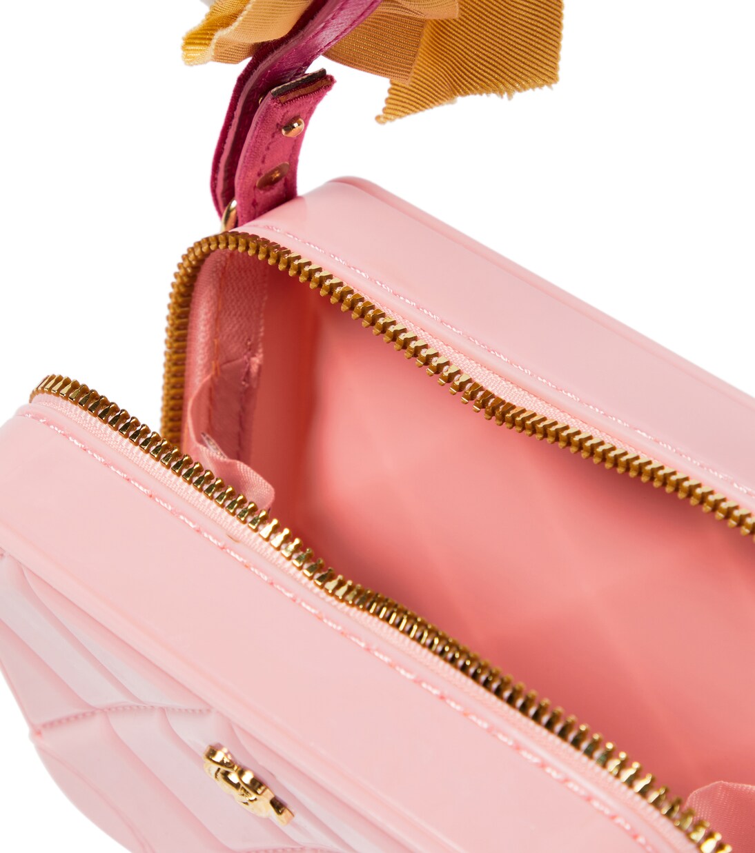 Appliqué quilted shoulder bag | Monnalisa