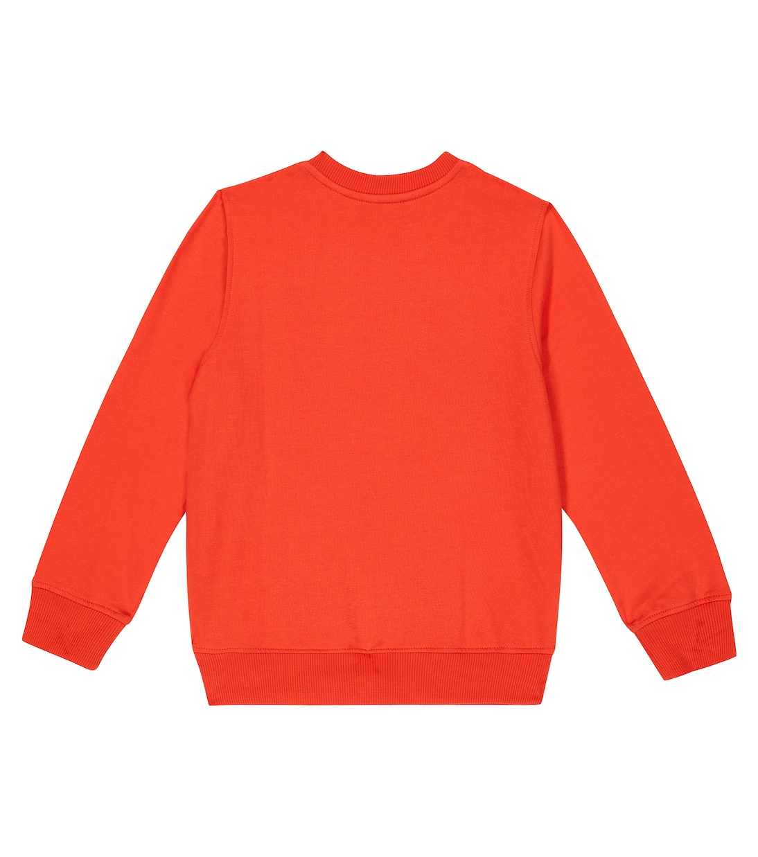 Sweat-shirt imprimé en coton mélangé à logo | Moschino Kids