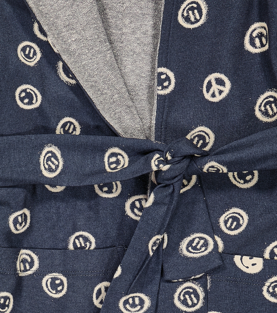 Peignoir Wave imprimé en coton | Molo