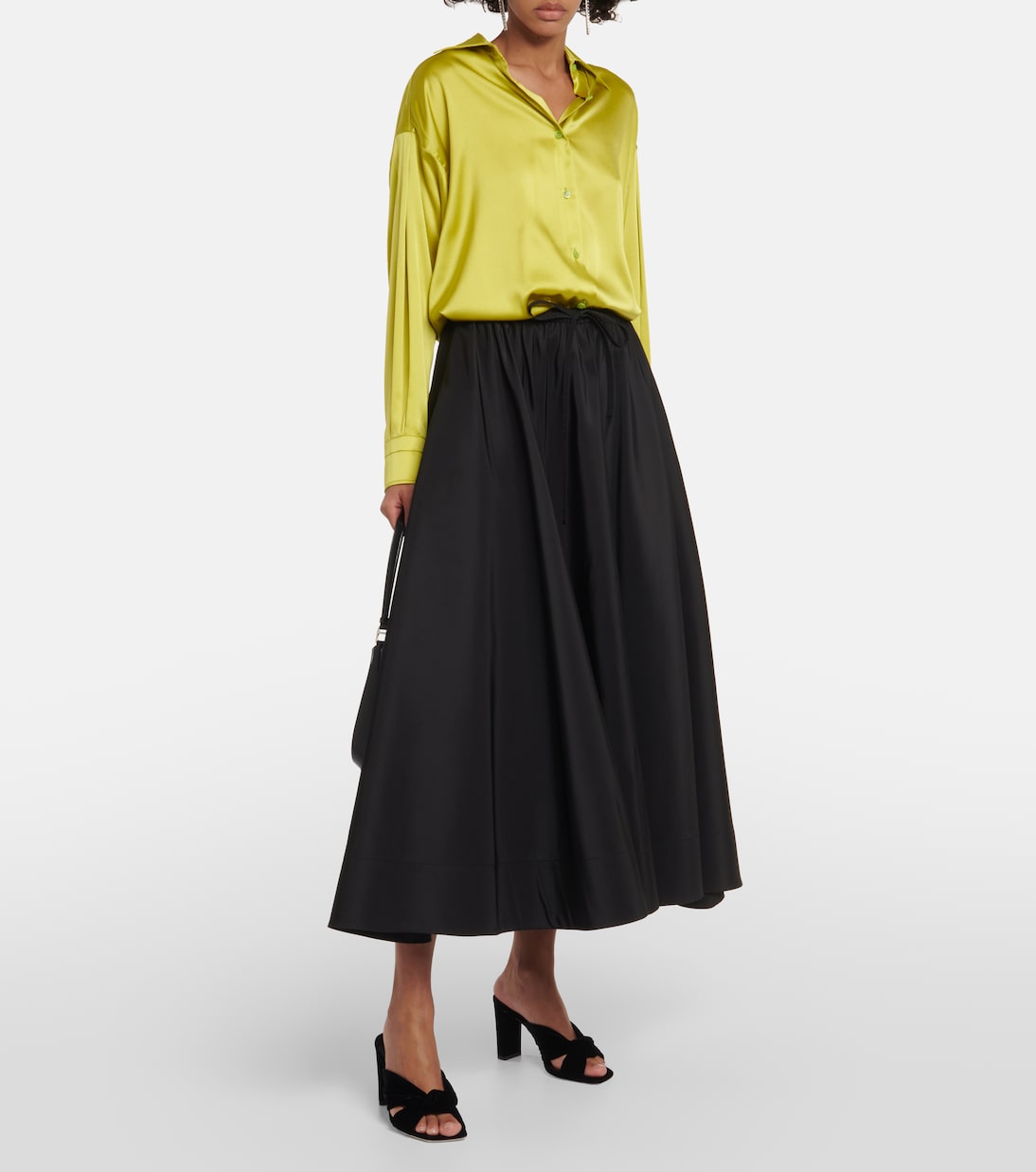 Pantoletten Avenue 85 aus Samt | Jimmy Choo