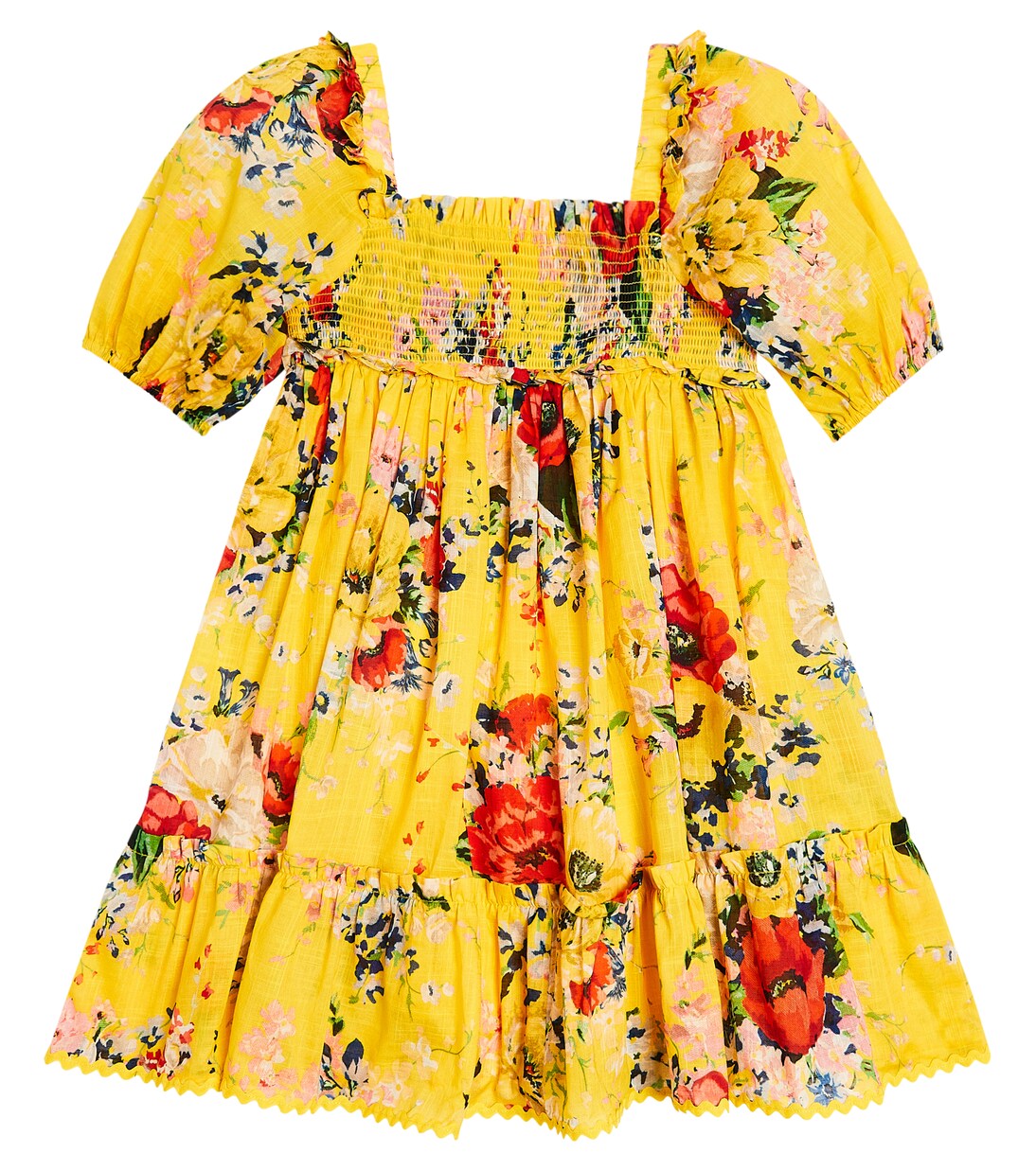 Alight floral cotton gauze dress | Zimmermann Kids
