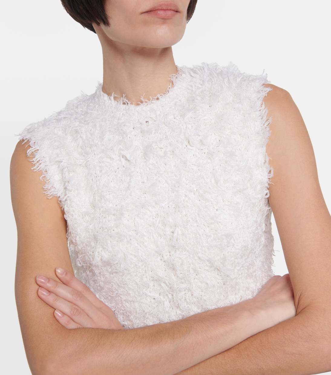 Silk sweater vest | Toteme