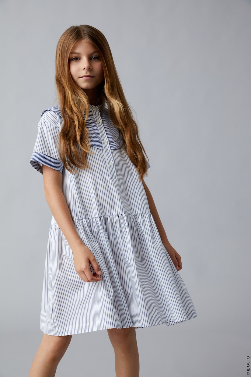 Denim dress | Il Gufo