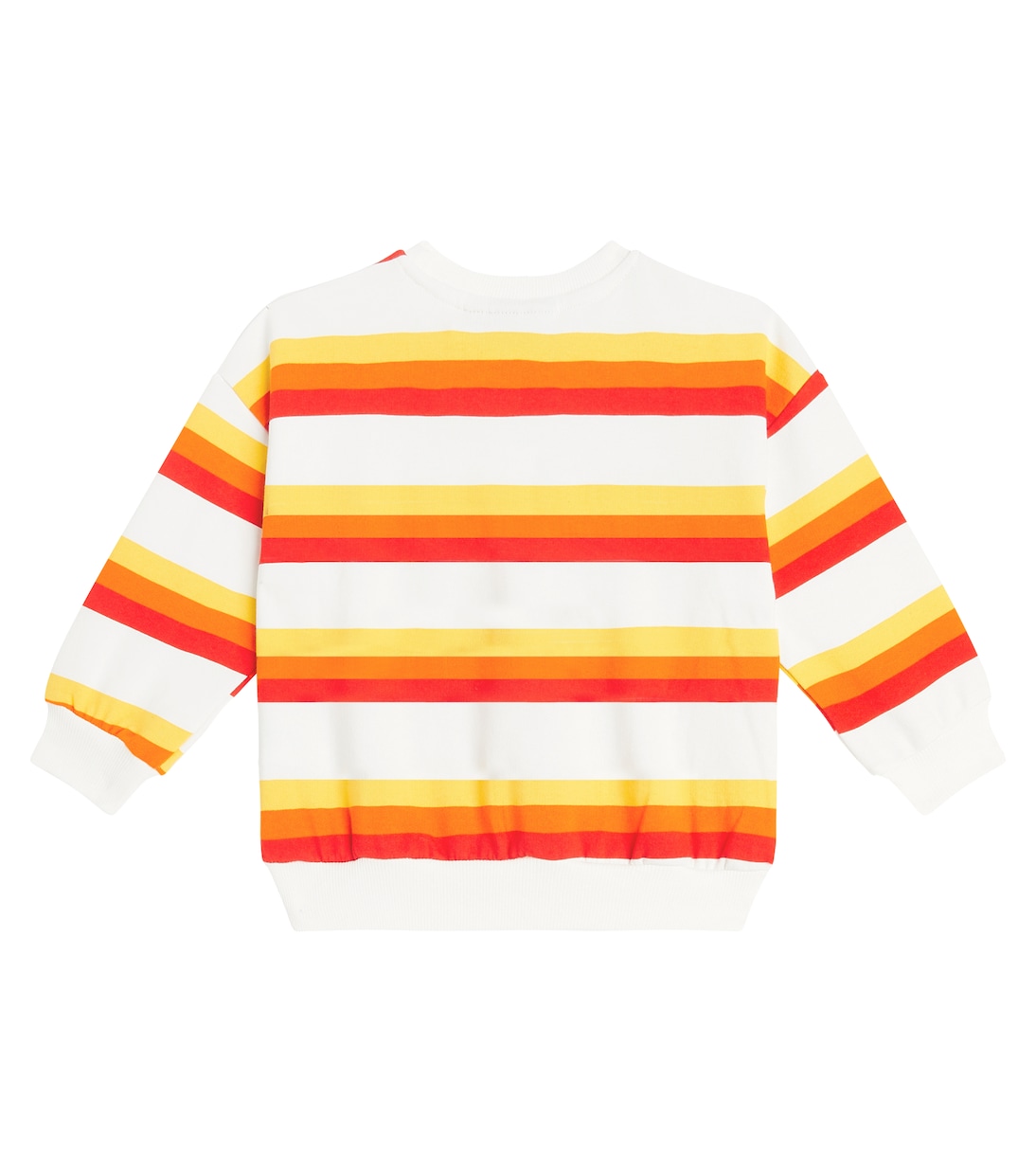 Sudadera de jersey de algodón a rayas | Mini Rodini