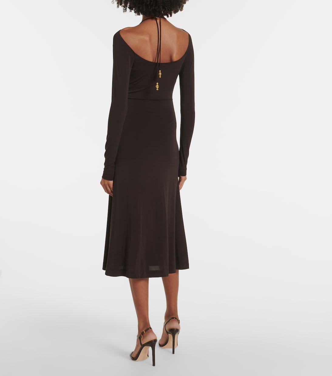 Off-Shoulder-Midikleid | Ferragamo