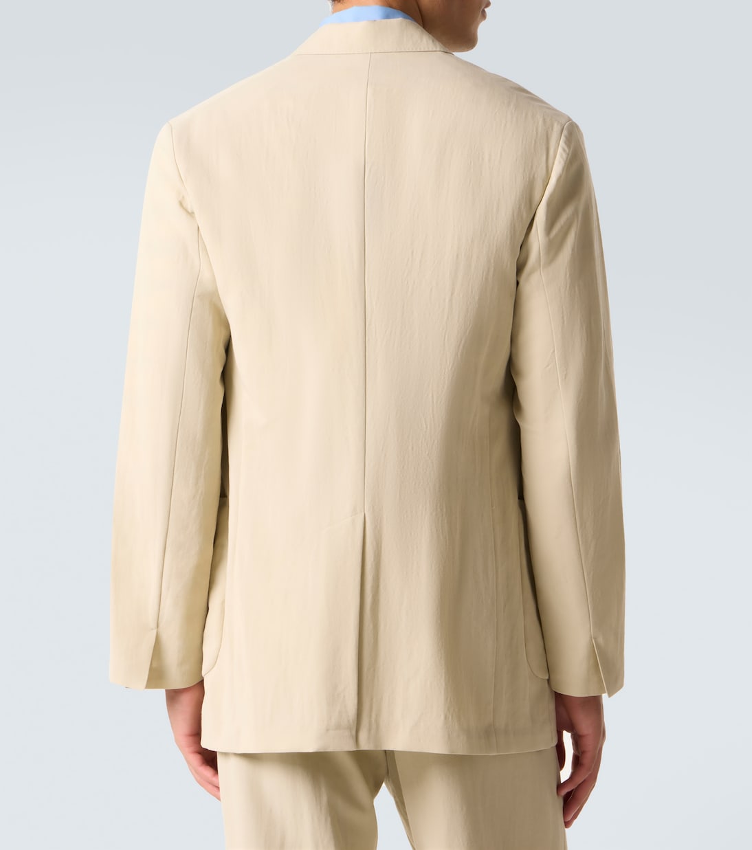 Cotton and wool gabardine blazer | Auralee