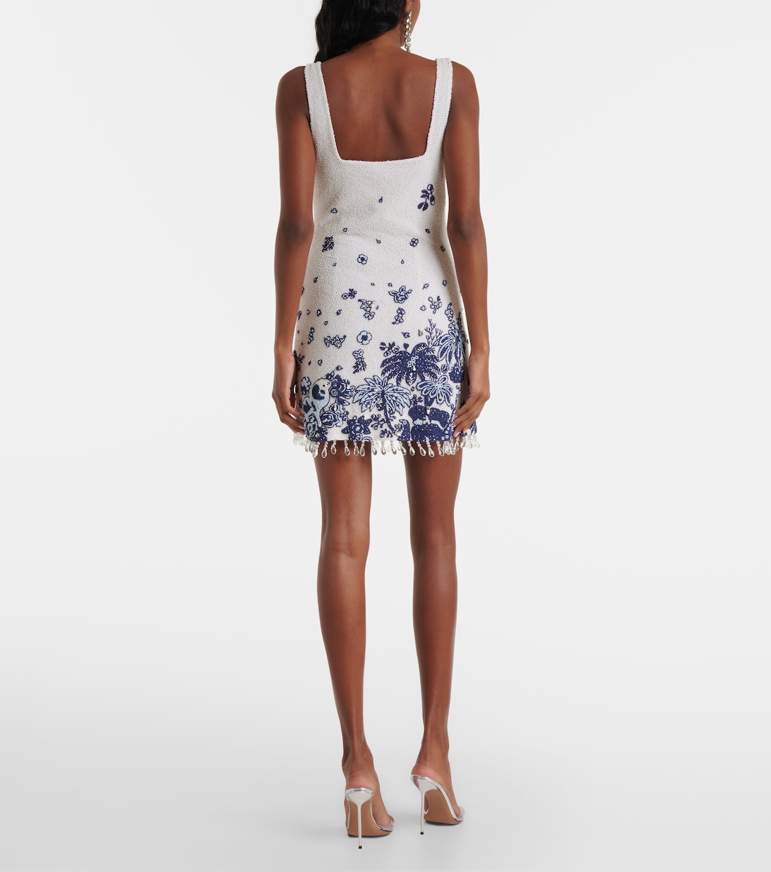 Le Sable fringed beaded minidress | Staud