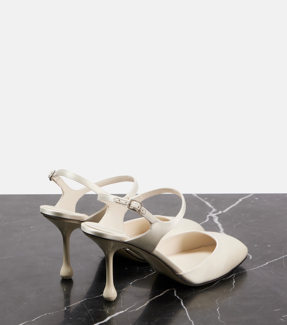 Pumps Pixie 80 aus Satin | Jimmy Choo