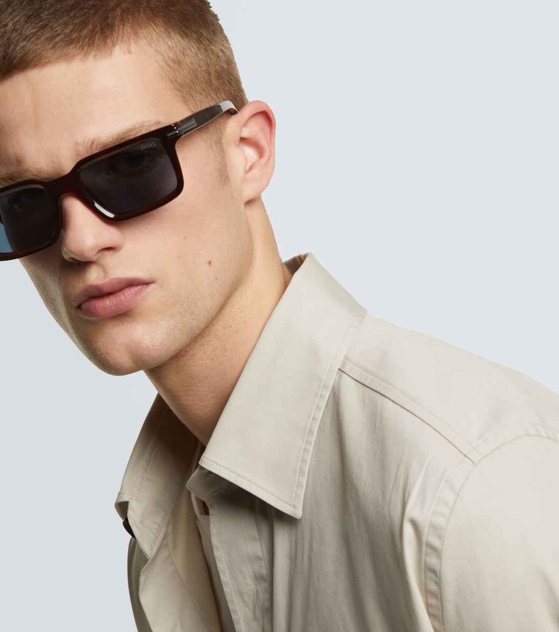 矩形太阳镜 | Zegna