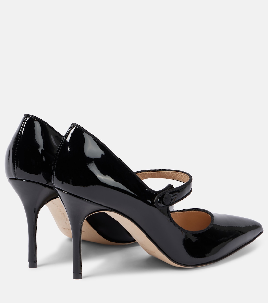 Escarpins Campari 90 en cuir verni | Manolo Blahnik