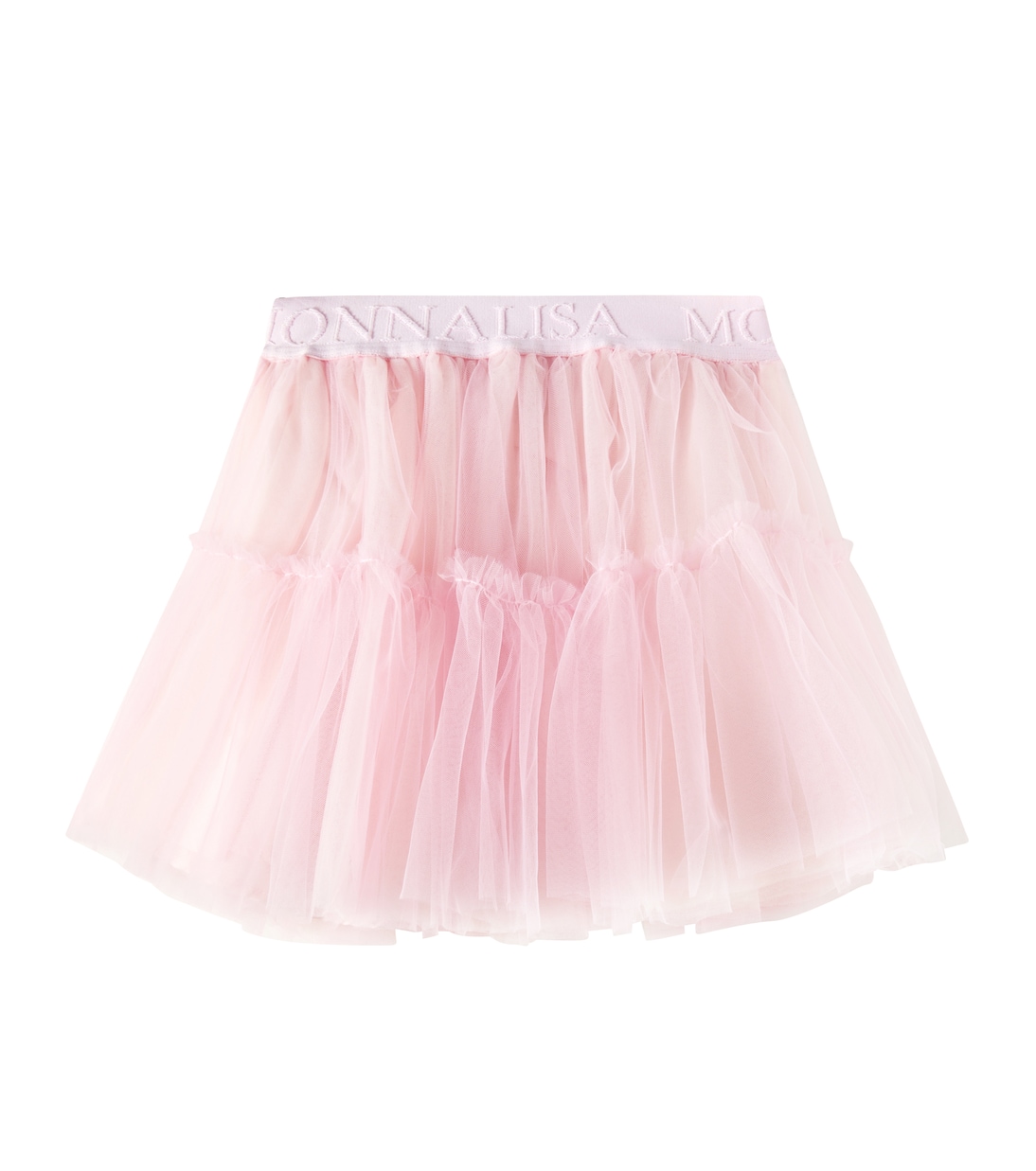 Falda de tul con logo | Monnalisa