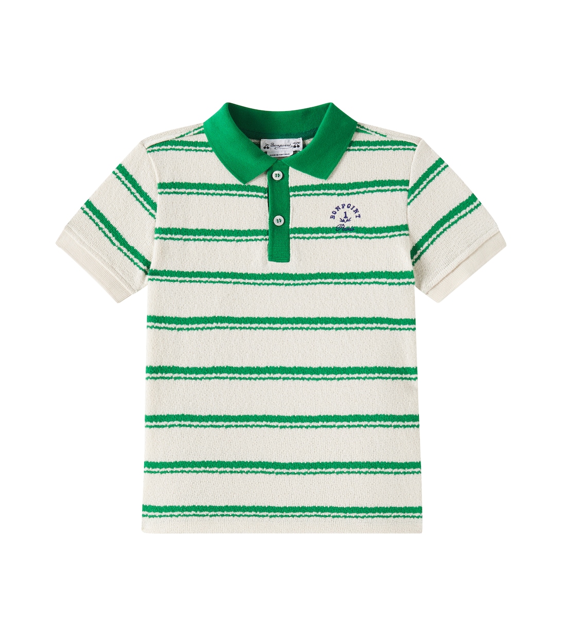 Edel cotton terry polo shirt | Bonpoint