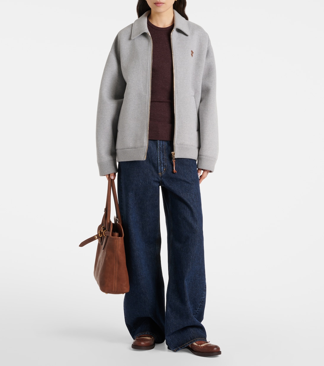 Longsleeve Delphi aus Jersey | Agolde