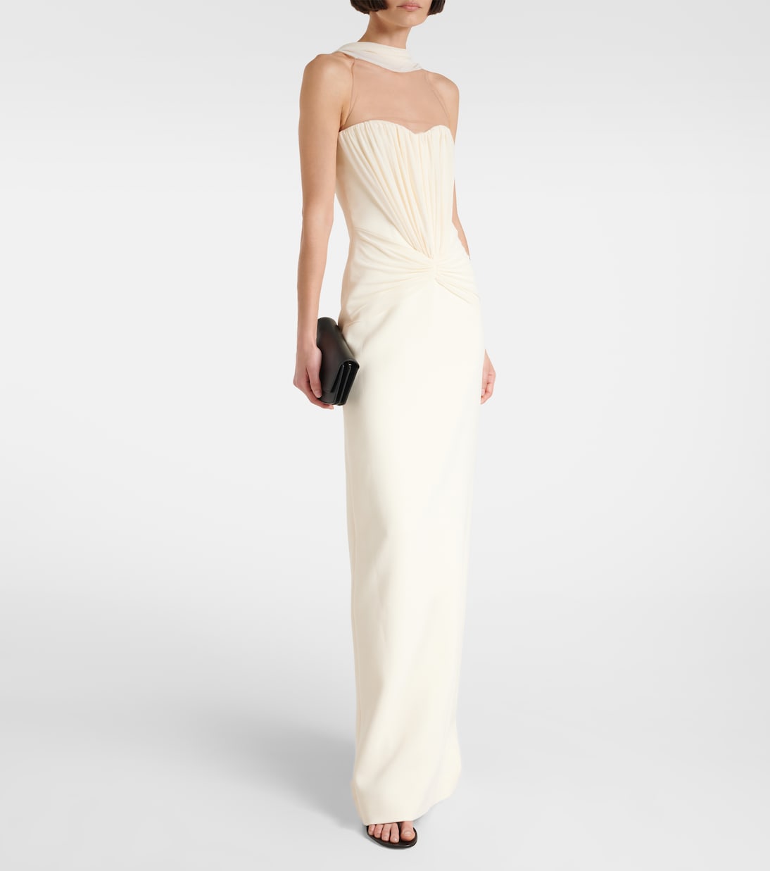 Cocktailkleid aus Cady | David Koma