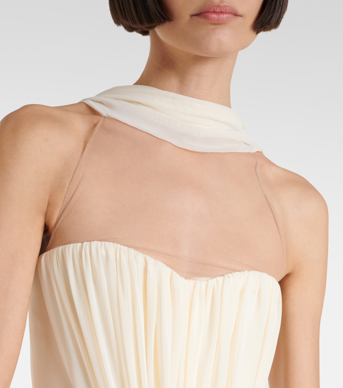 Cocktailkleid aus Cady | David Koma