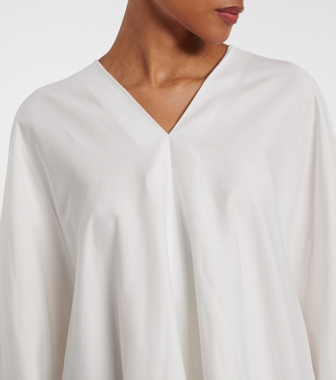 Cafetan Cedar en coton et soie | The Row