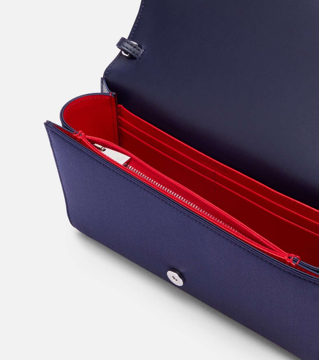 Paloma Small satin crêpe clutch | Christian Louboutin