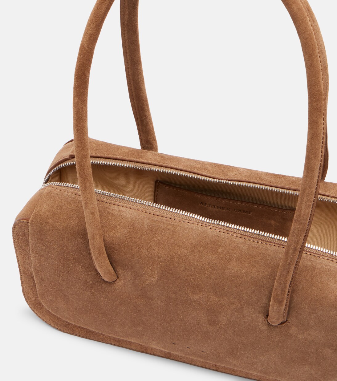 Lagune Mini suede shoulder bag | Aesther Ekme