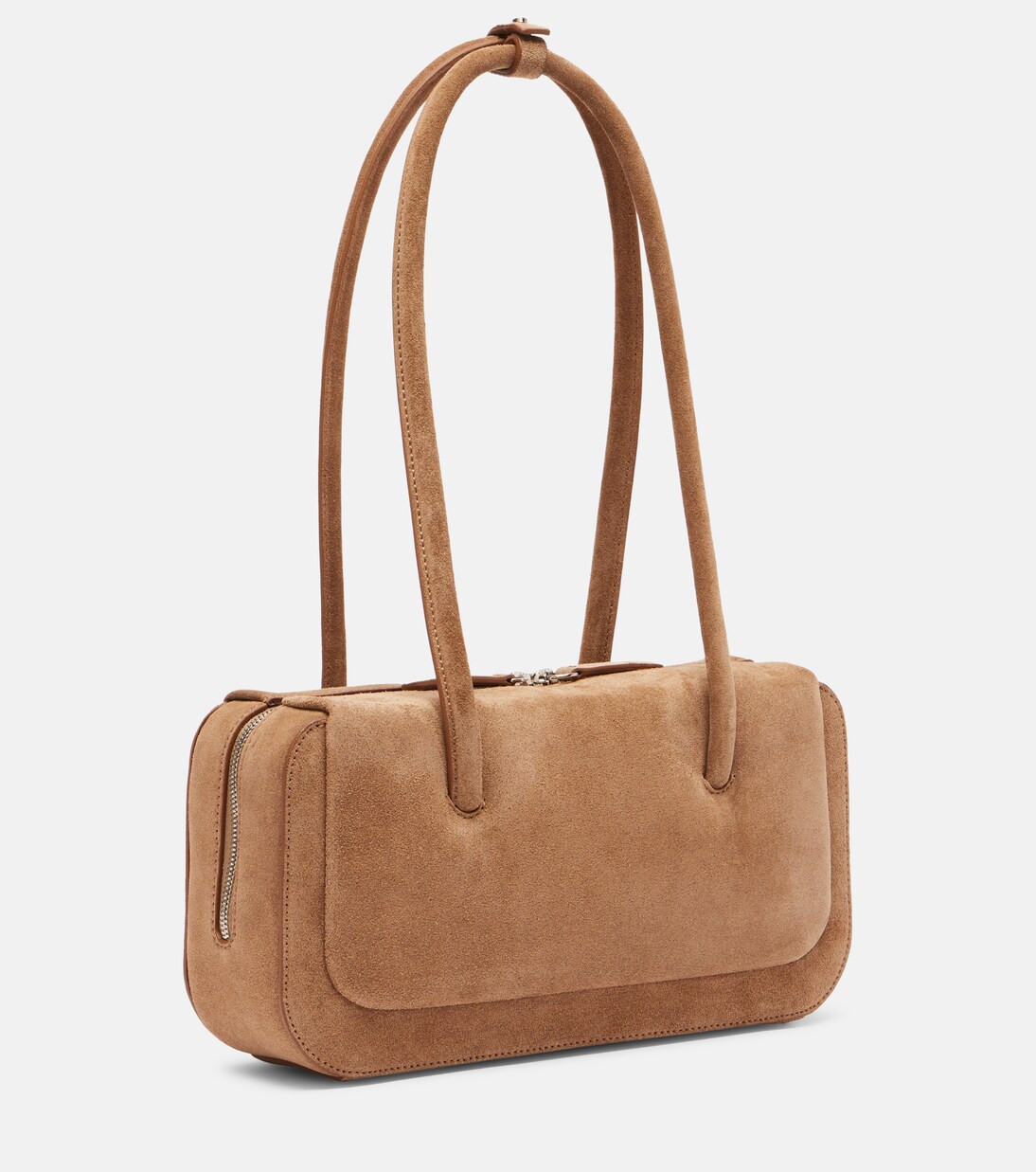 Lagune Mini suede shoulder bag | Aesther Ekme