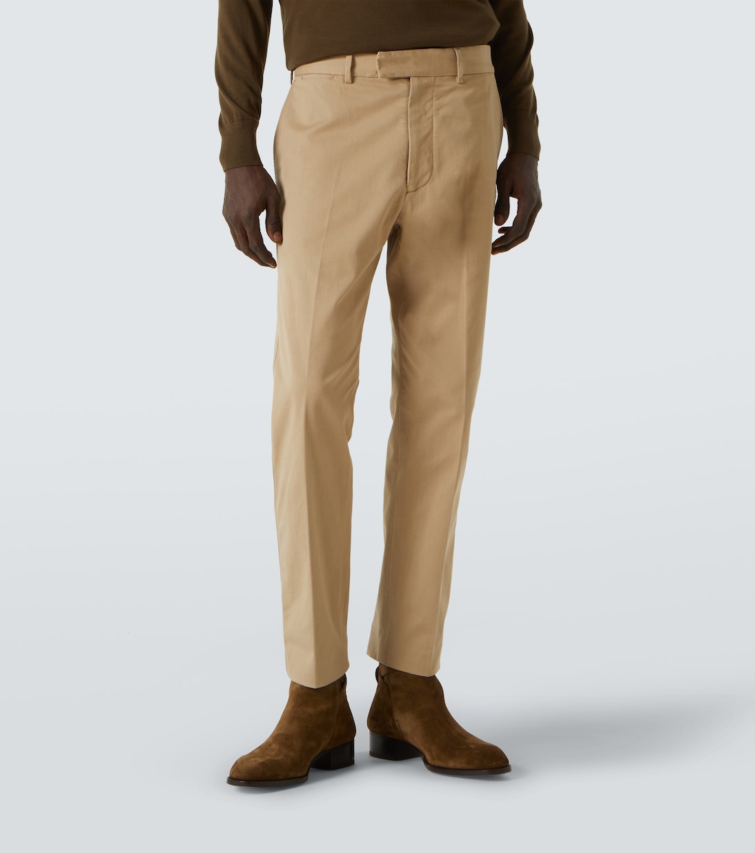 Cotton twill chinos | Tom Ford