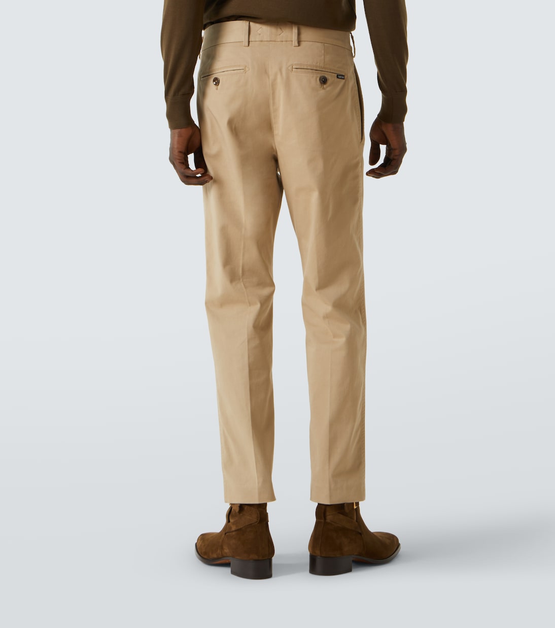 Cotton twill chinos | Tom Ford