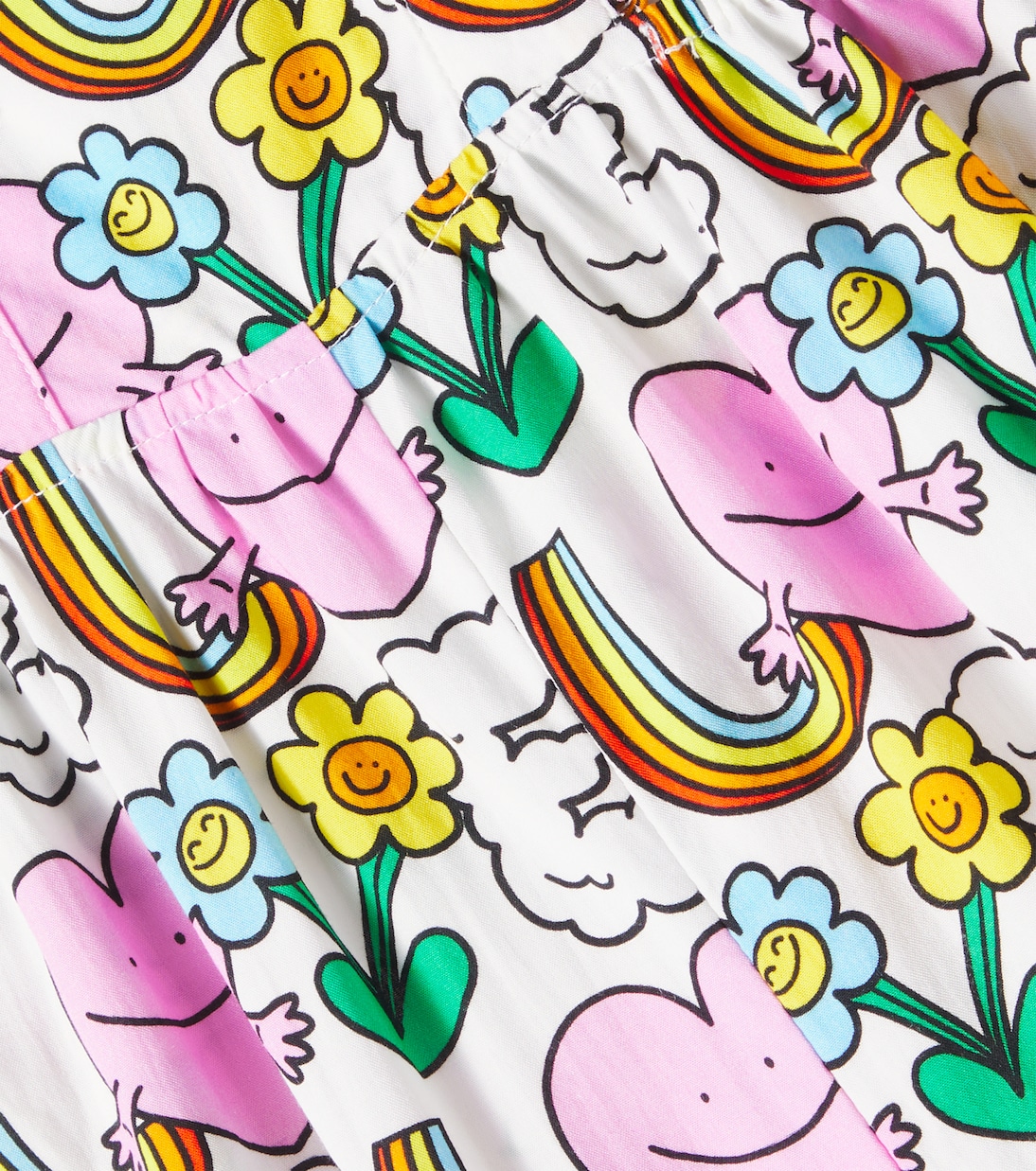 Baby printed playsuit | Stella McCartney Kids