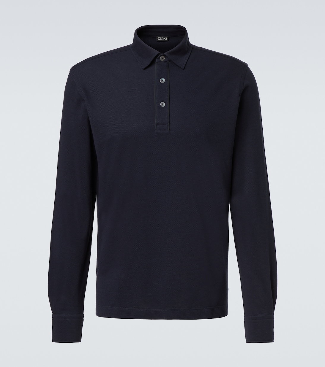 Cotton piqué polo sweater | Zegna
