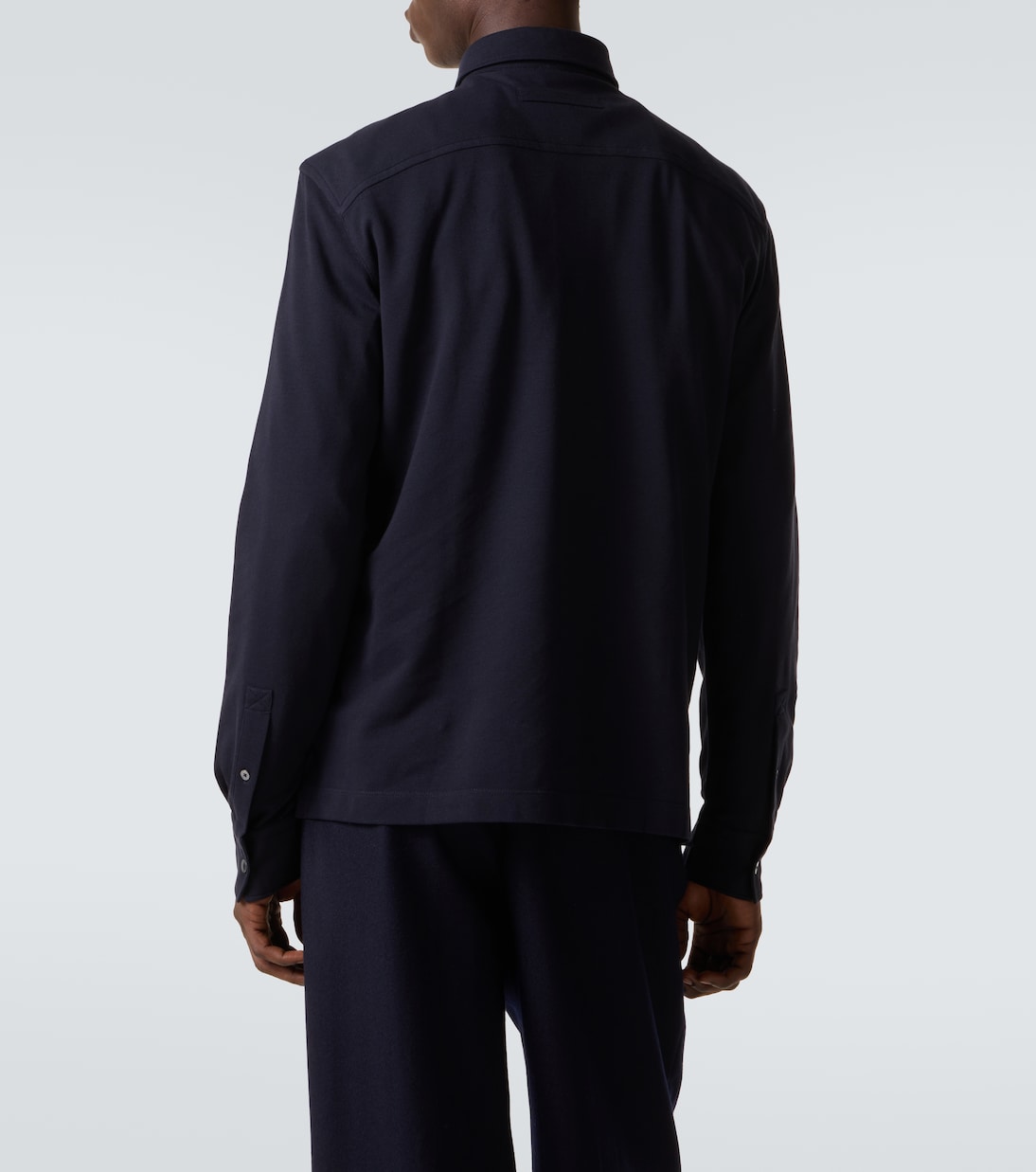 Cotton piqué polo sweater | Zegna