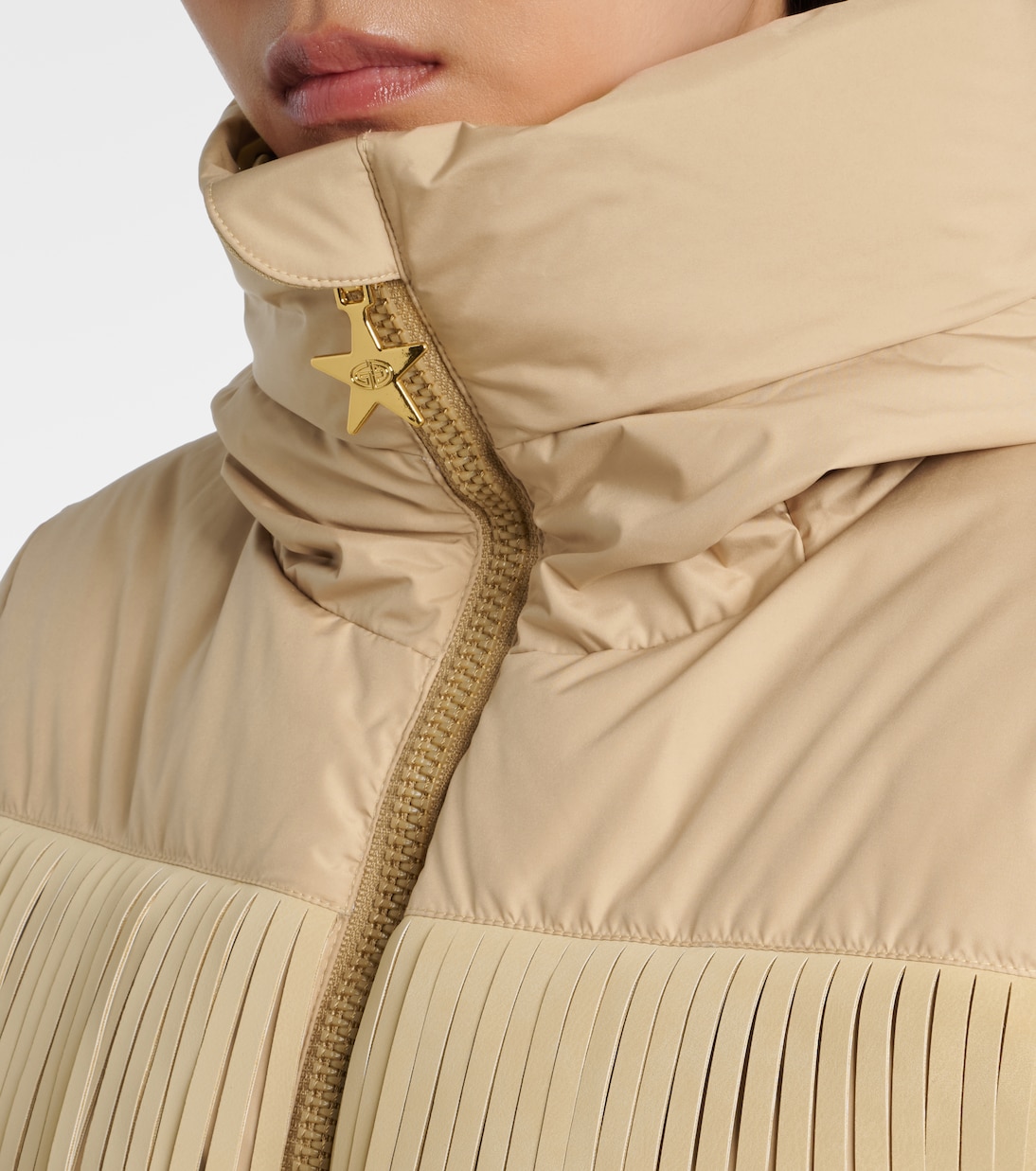 Piumino da sci Marna con frange  | Goldbergh