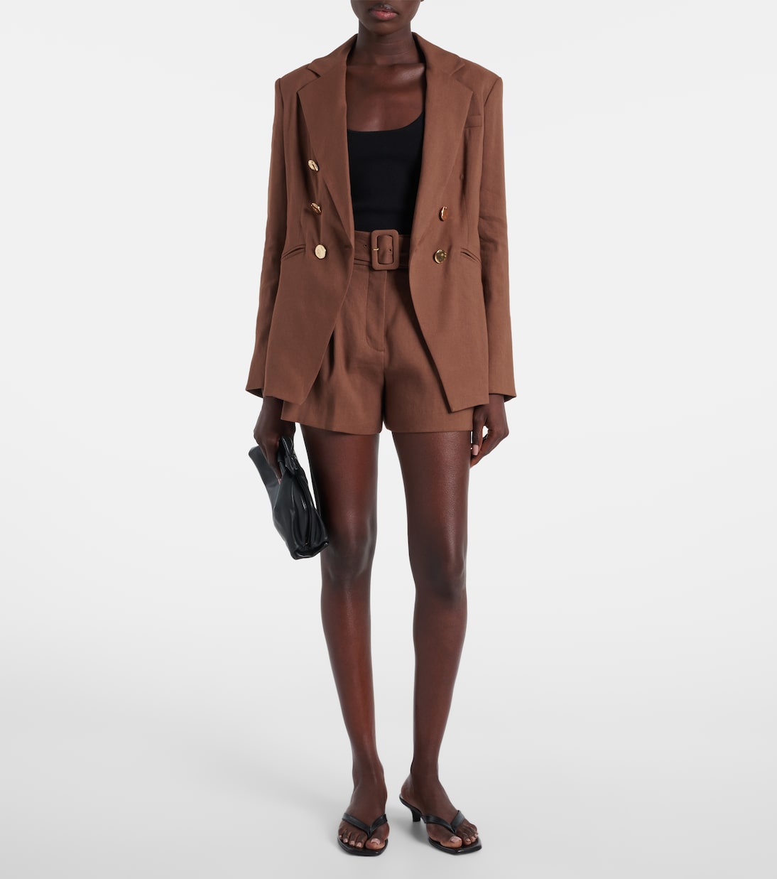 Blazer Elle Dickey in misto lino | Veronica Beard