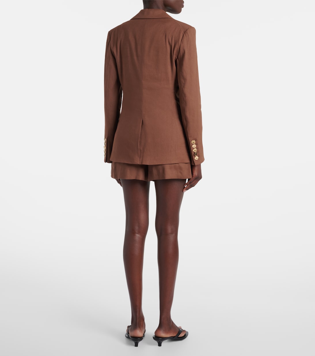 Blazer Elle Dickey in misto lino | Veronica Beard