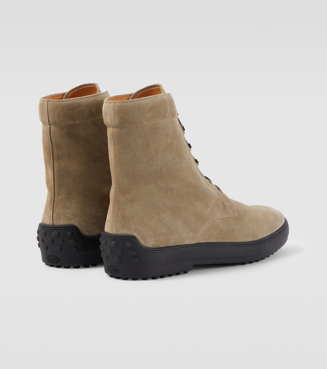 Schnürstiefel aus Veloursleder | Tod's