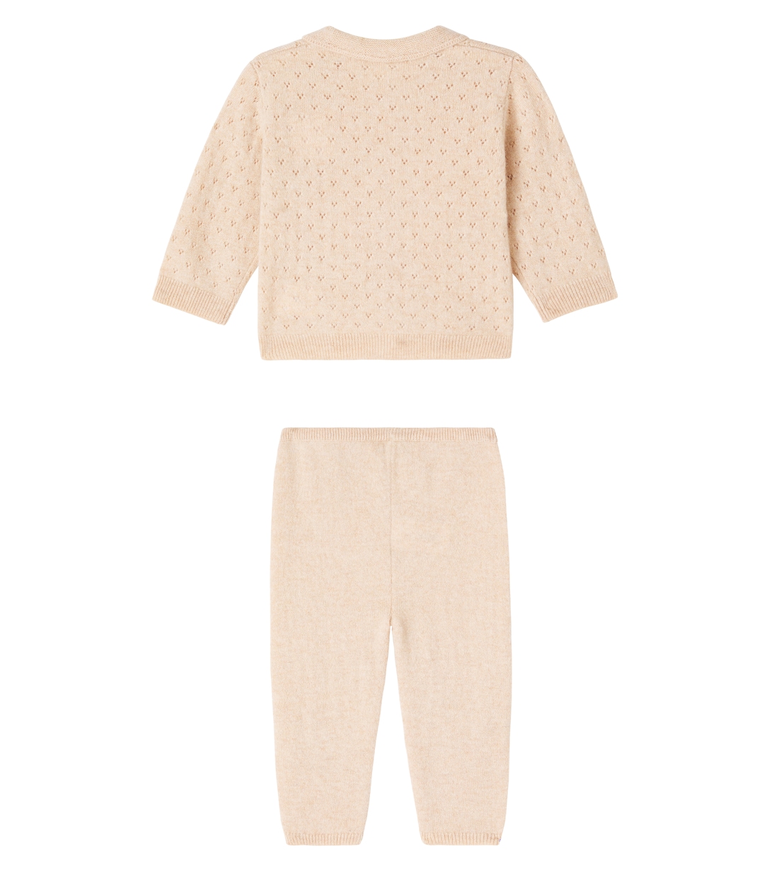 Baby Jade cashmere cardigan and pants set | Bonpoint