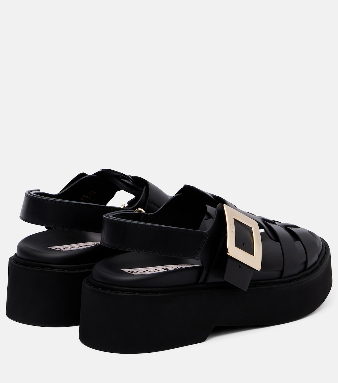 Viv' Rangers leather platform sandals | Roger Vivier