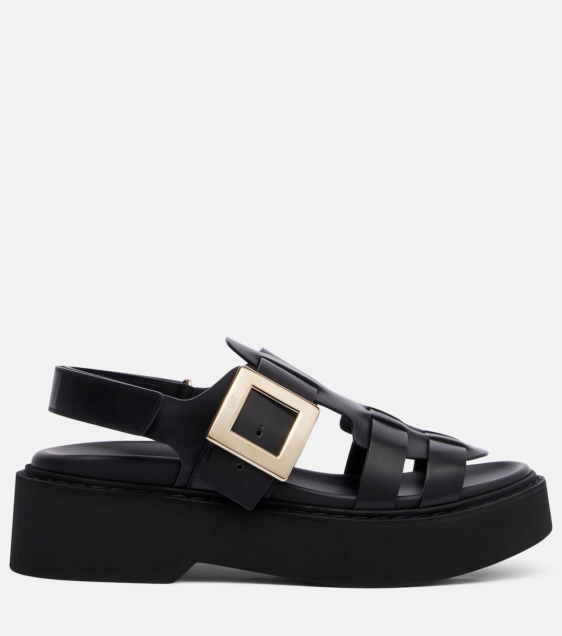 Viv' Rangers leather platform sandals | Roger Vivier