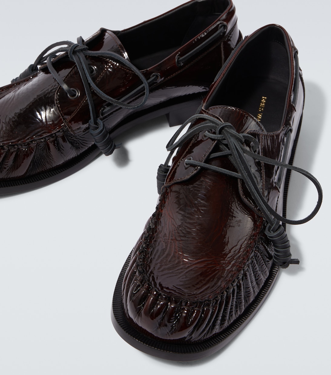 漆皮帆船鞋 | Dries Van Noten