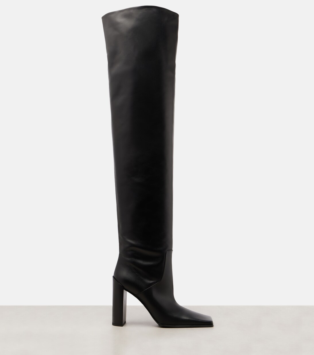 Overknee-Stiefel aus Leder | Alaïa