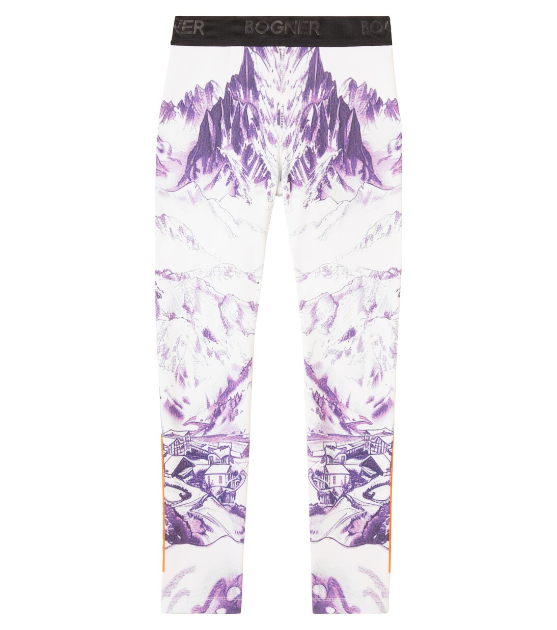 Lenya logo printed ski pants | Bogner Kids