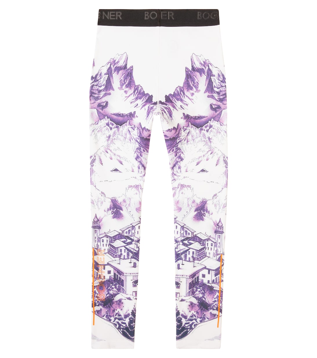 Lenya logo printed ski pants | Bogner Kids