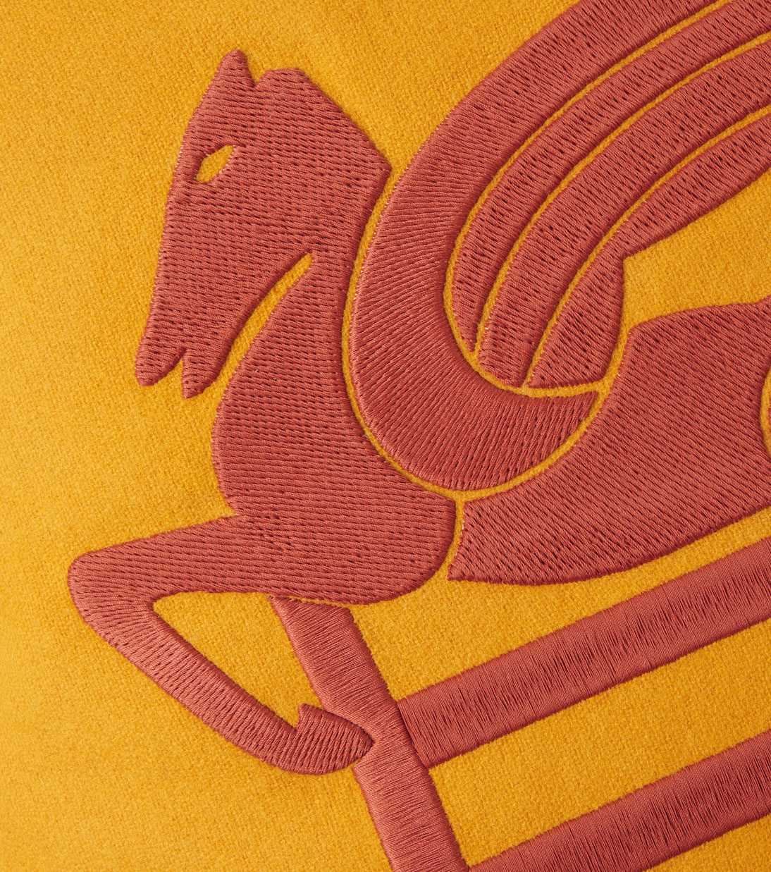 Ribot wool-blend cushion | Etro