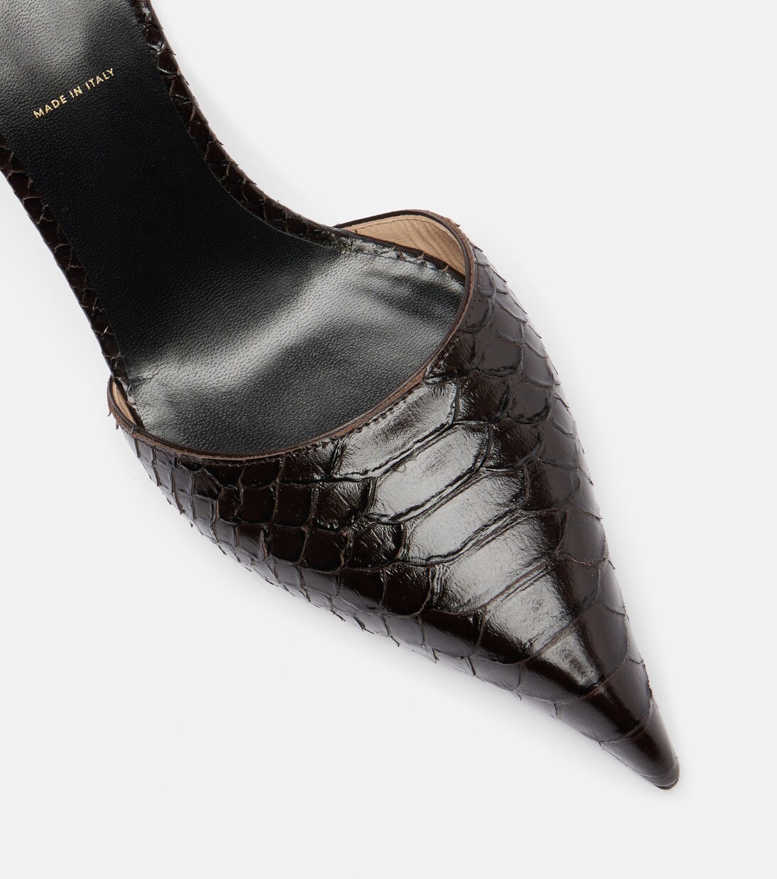90 snake-effect leather pumps | Tom Ford