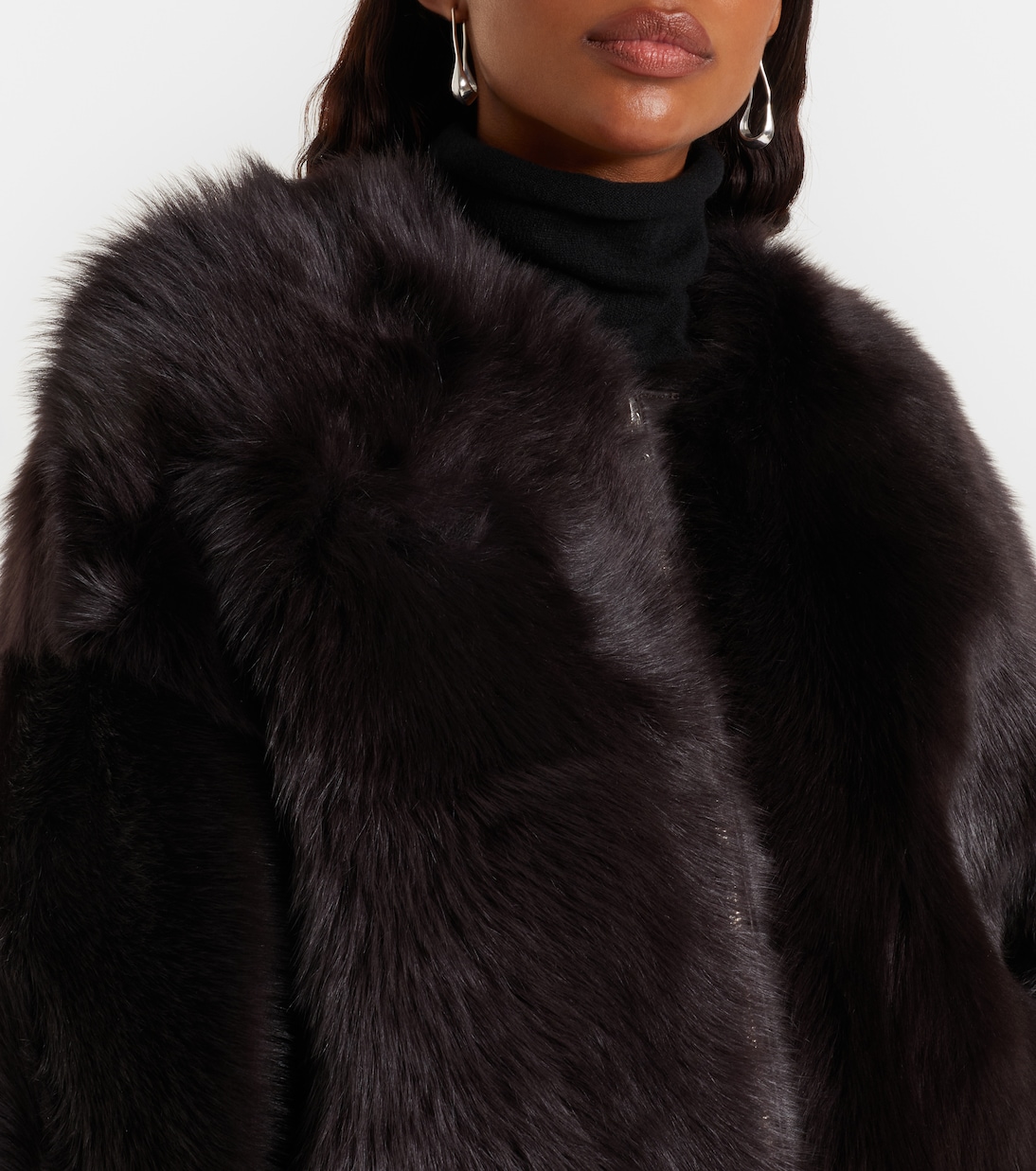 Jacke Dianne aus Shearling | Nour Hammour