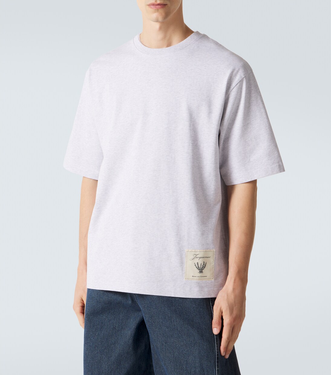 Oversized logo cotton jersey T-shirt | Jacquemus