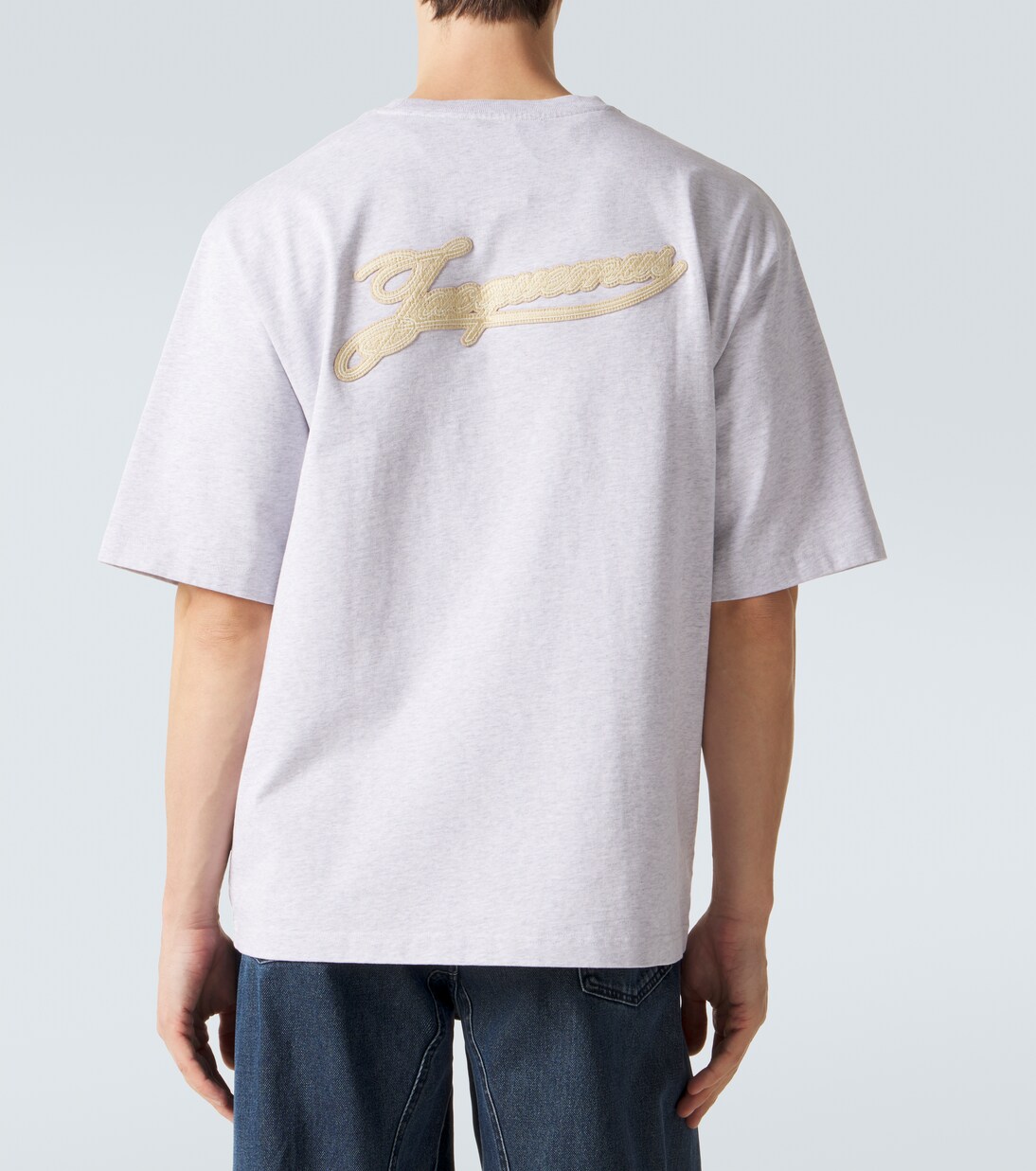 Oversized logo cotton jersey T-shirt | Jacquemus