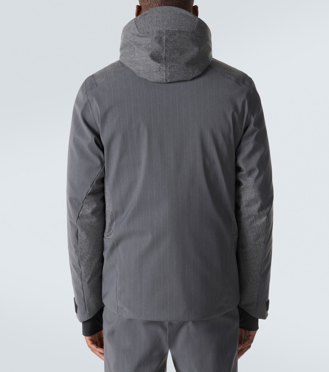 Trace 2.0 pinstripe down jacket | Sease